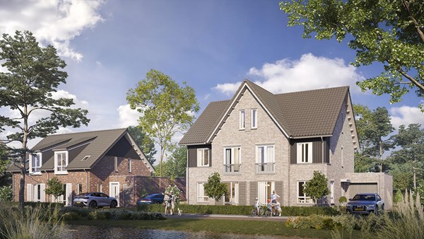 Onder optie: 2-onder-1 kapwoningen